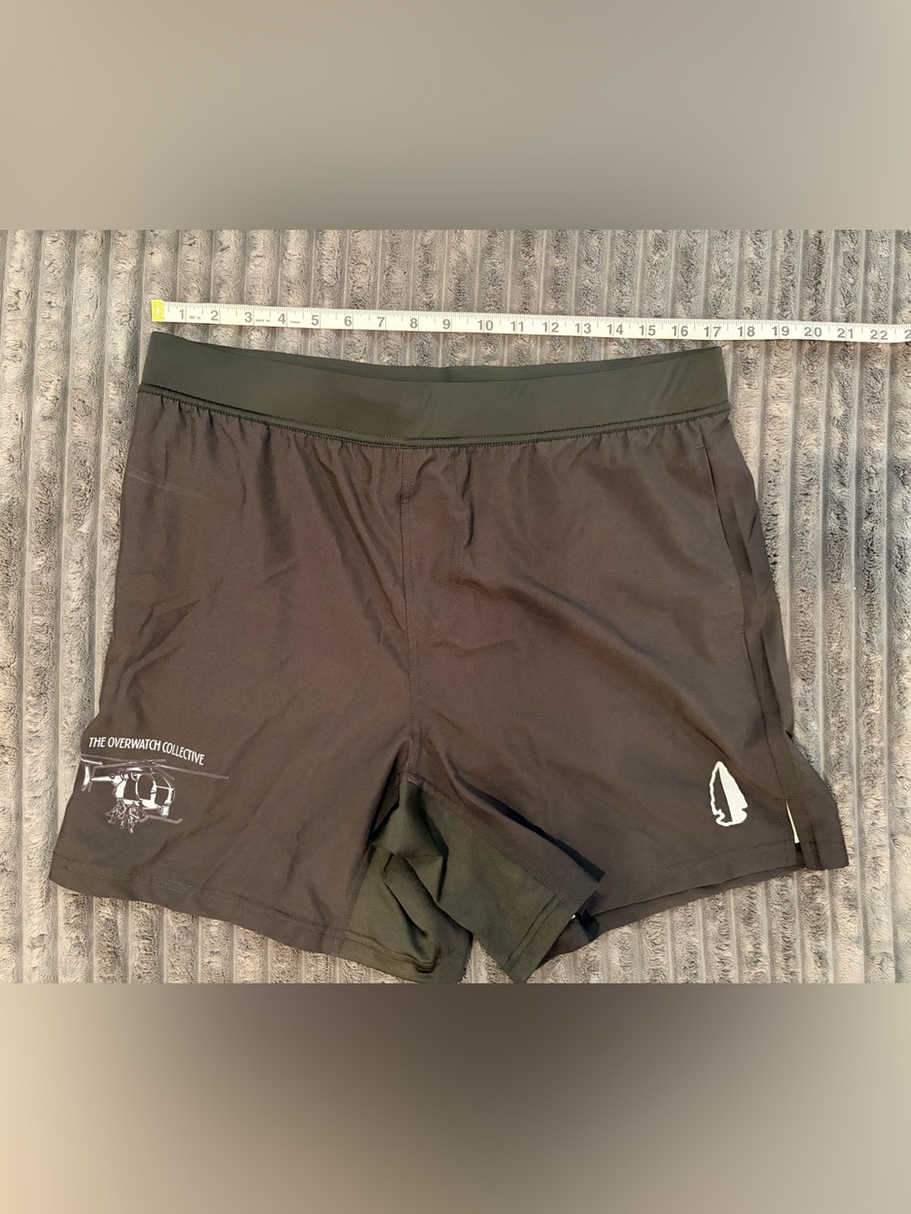 Men's Athletic Running Shorts - Black